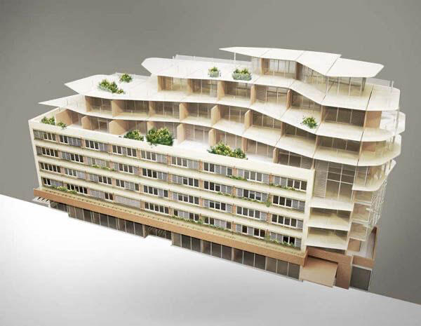 Budynek wielorodzinny przy pl. Grzybowskim w Warszawie